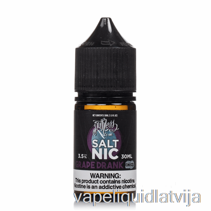 Vīnoga Dzēra Uz Ledus - Nežēlīgs Sāls - 30ml 20mg Vape šķidrums